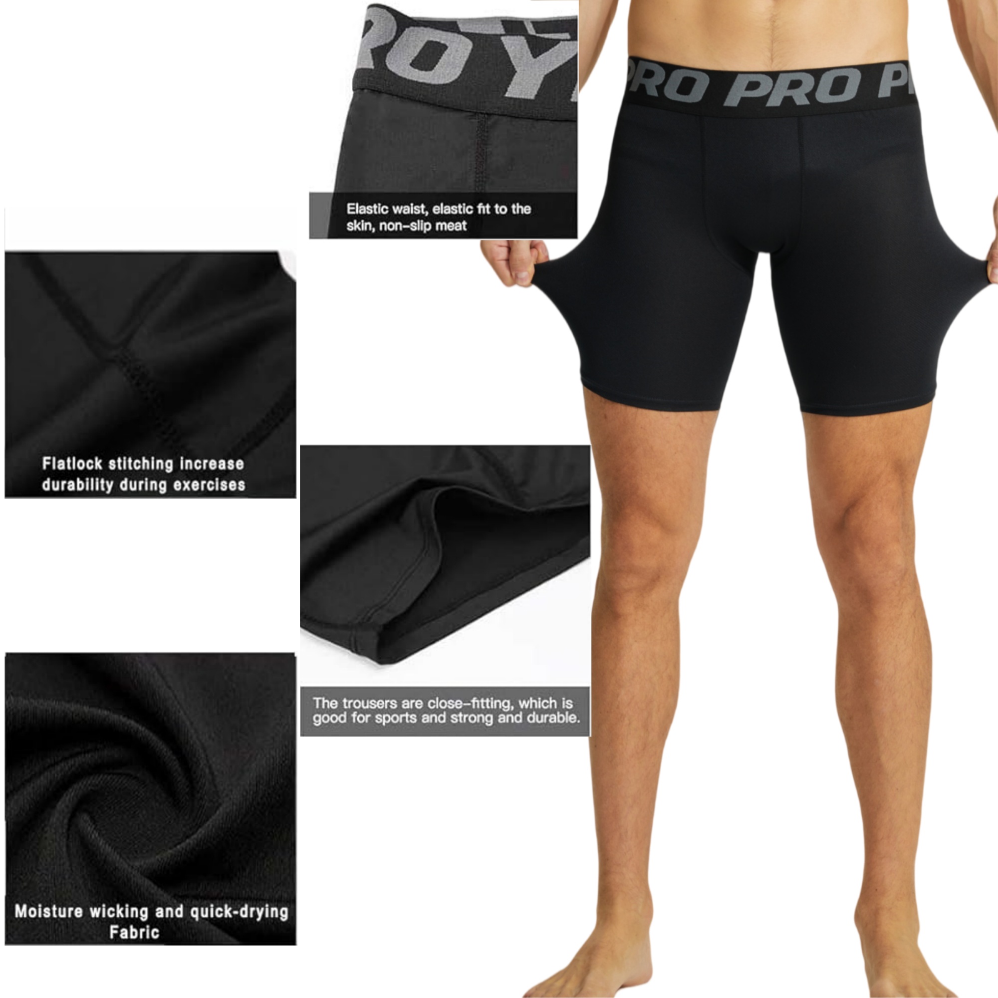 Compression Shorts Athletes - Men's Compression Sports Shorts Spandex Running