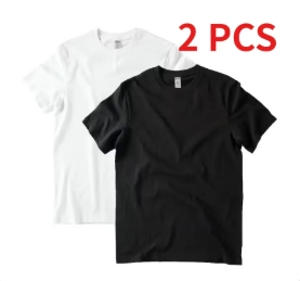 2 Packs Bamboo Fiber Round Nec - Undershirt Crew Neck 评论和价格